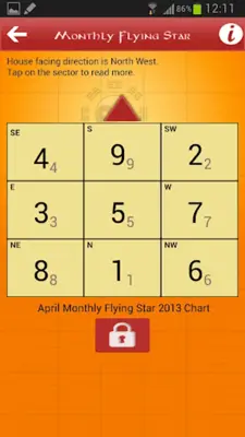 Feng Shui Compass android App screenshot 1